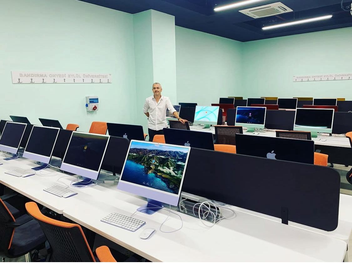 Bandırma 17Eylül Üniversitesi Apple iMac Cihazların Kurulumu